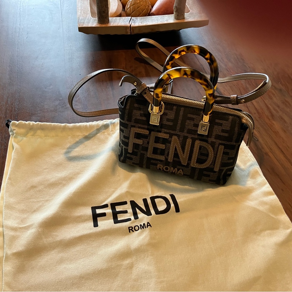 Fendi Black and Brown Women's Bag - Picture 11 of 12